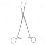 9 3/4″ Debakey Tangential Occl Clamp – 4.8cm lng 1.6cm dp