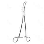 10″ Debakey Tangential Occl Clamp – 6.0cm lng 1.4cm dp