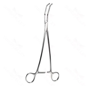 10″ Debakey Tangential Occl Clamp – 6.0cm lng 1.4cm dp