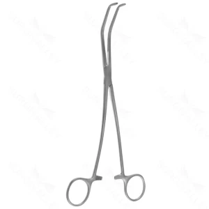 10 1/4″ Satinsky Vena Cava Clamp – cross-serr jaws