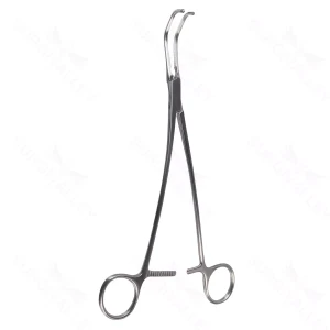 10″ Satinsky Vena Cava Clamp – 3.2cm long 8mm dp