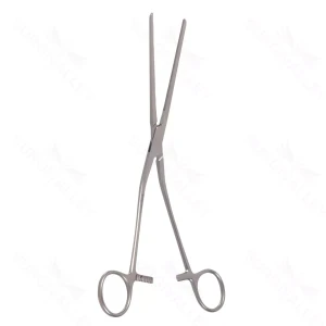 9 3/4″ Cooley Coarctation Clamp – ang shank straight jaw