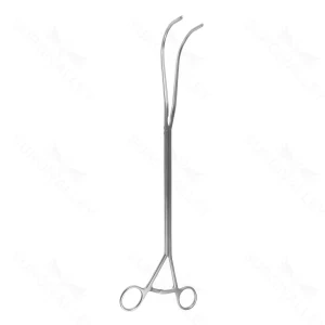 15-1/2″ VATS Semb Clamp – 10mm Shaft 140mm Debakey 1×2 Jaws