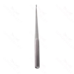 Spinal Fusion Curette – Size 2, hex hndl, straight, 9″