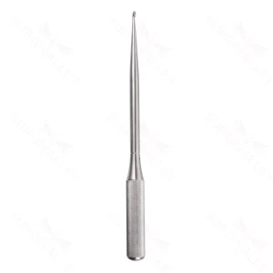 Spinal Fusion Curette – knurl hndl straight 1