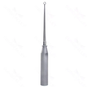 Cone Ring Curette – 9″ straight size 2 6mm