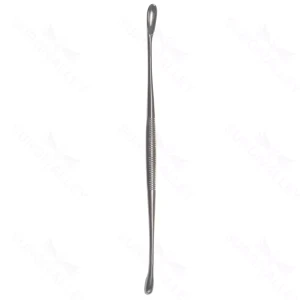 8″ Volkman Curette two oval cups Double-Ended