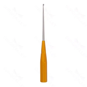 10″ Color Cervical Curette – orange Size 1 4.1mm