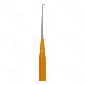 10″ Color Cervical Curette – orange Angled 90° 1