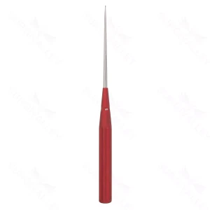 13 3/4″ Color Lumbar Curette – Red 6-0 straight