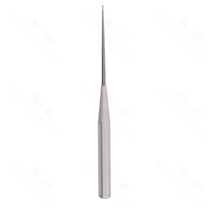 13 3/4″ Color Lumbar Curette – silver 5-0 straight