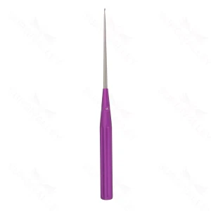 13 3/4″ Color Lumbar Curette – violet 4-0 straight