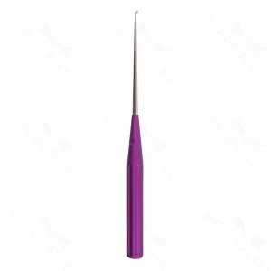 Color Lumbar Curette Angled – 4-0 Violet
