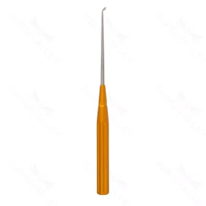 Color Lumbar Curette Angled -1 orange