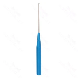 Color Lumbar Curette Angled -2 blue