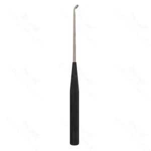 Color Lumbar Curette Angled -6 black