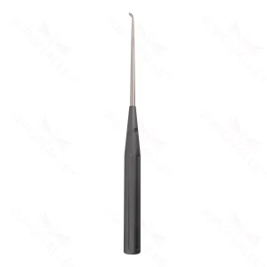 Color Lumbar Curette Rev. Angled -3 gray