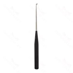 Color Lumbar Curette Rev. Angled -4 black