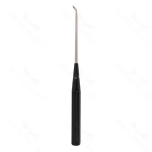 Color Lumbar Curette Rev. Angled -5 black