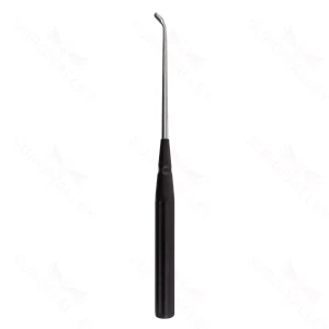 Color Lumbar Curette Rev. Angled -6 black