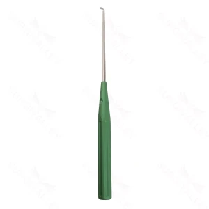 Color Lumbar Curette Angled 90° -0 Green