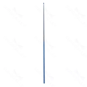 Rhoton Micro Curette straight 1x2mm cup titanium