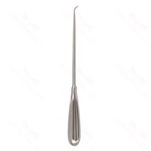 10″ Bone Curette – 4.4mm Angled
