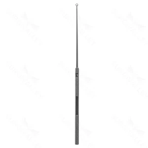 2.5mm Buck Ear Curette sz 2 straight dull