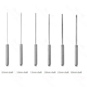 5″ Cooley Coronary Dilator – aluminum 6 sizes set