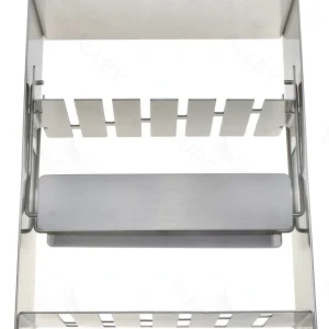 Lambotte Sterilizing Rack Fits only 9″ length osteotomes – Holds 12