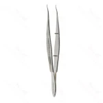Hyde Corneal Forceps – 2×2 tth w/ tying plat
