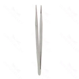 8 3/4″ Curtis Tissue Forceps – serrated 1×2 teeth