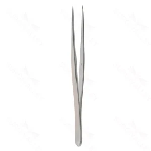 4 1/4″ Jeweler Forceps – w/platform x-fine
