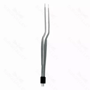 Malis-Style Bayonet Bipolar Fcp, 1.5mm tip, 7.75″