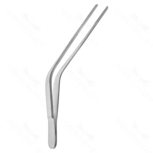 4 3/4″ Wilde Ear Dress Forceps stnd patt
