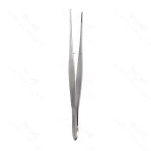 McIndoe Dressing Forceps 1.6mm tip width 1×2 teeth, 6″ (15cm) 13mm tip length