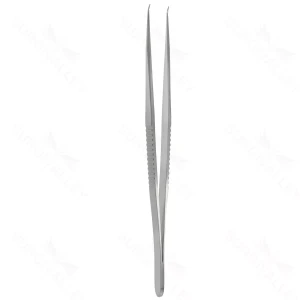 Micro Jeweler Forceps – .3mm tips ang 40 deg 9mm hndl 7″