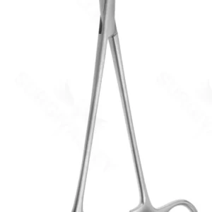 6 3/8″ Vascular Forceps – straight jaw 1×2 tth