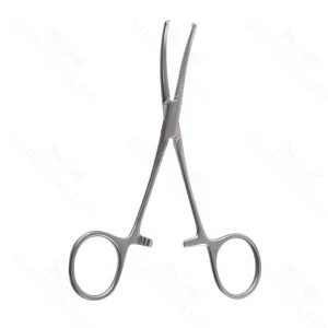 5″ Kocher Artery Forceps – curved 1×2 teeth