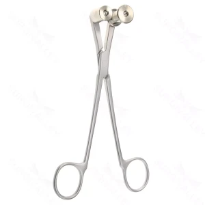 7 1/4″ Gunnar Hey Roller Forceps – 12mm dia
