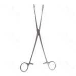 9 1/2″ Foerster Sponge Forceps – straight smth jaws