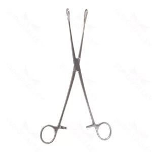 9 1/2″ Foerster Sponge Forceps – straight smth jaws