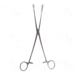 9 1/2″ Foerster Sponge Forceps – straight serr jaw