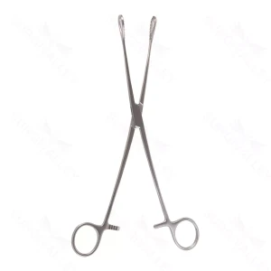 9 1/2″ Foerster Sponge Forceps – straight serr jaw