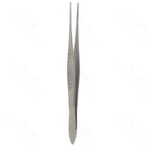 8″ Forceps – extra fine 1×2 teeth cross-serrated