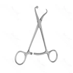 4 3/4″ Plate & Bone Holding Forceps – Tip/Foot Plate