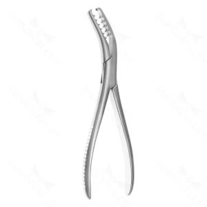 8″ Semb Bone Holding Forceps side Curved