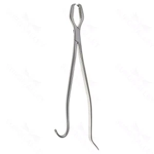 13″ Lane Bone Holding Forceps light no ratchet