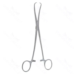 8″ Jarcho Uterine Tenaculum Forceps – curved