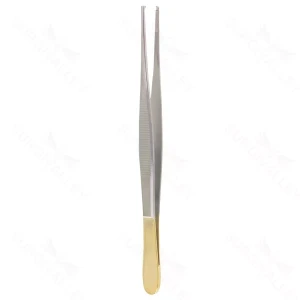 6 1/4″ General Tiss Forceps – TC 1×2 teeth delicate tips